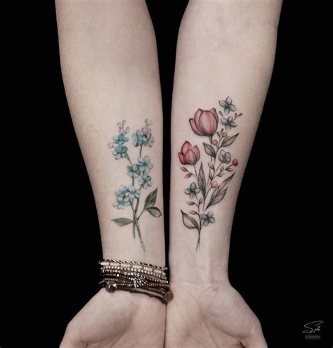 50 Sweet Summer Colorful Flower Tattoo Designs Latest Fashion Trends