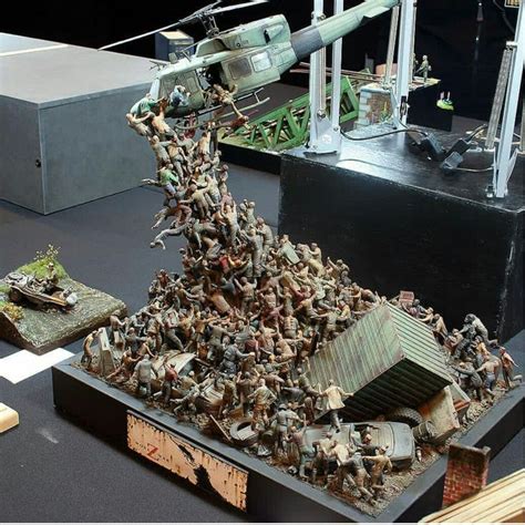 Pin By Alan Braswell On Dioramas Military Diorama Miniature Model
