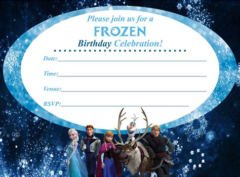Frozen Birthday Invitations Editable 10 Free Pdf Printables Printablee