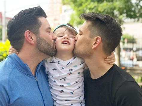 Fathers Day Kisses ️👨‍👨‍👦 ️ Father Daddy Fathers Day