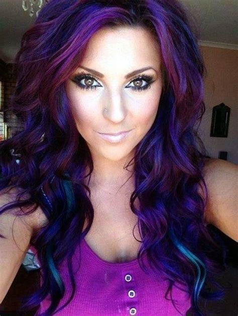 Bright burgundy locks displaying that burgundy purple hair you invested in is easier than you think. 60 Gorgeous Burgundy Hairstyles That You Love