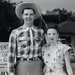 Hank Thompson with his wife Dorothy | Old country music, Western music ...