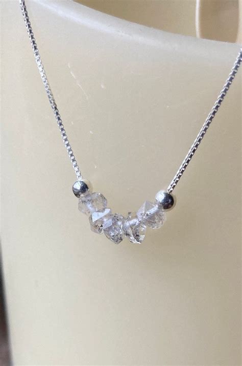 Minimalist Herkimer Diamond Necklace