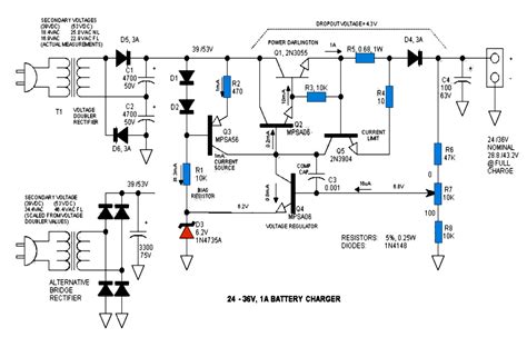 12v 150ah Battery Charger Circuit Diagram