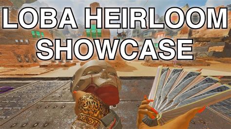 Loba Heirloom Animations Showcase Apex Legends Season Collection Event Youtube