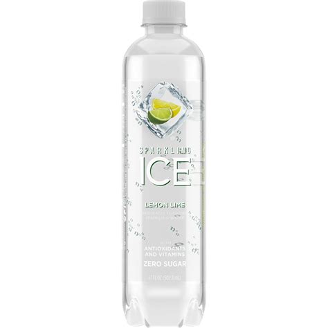 Sparkling Ice Naturally Flavored Sparkling Water Lemon Lime 17 Fl Oz