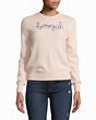 Lingua Franca Booyah Embroidered Cashmere Sweater | Neiman Marcus