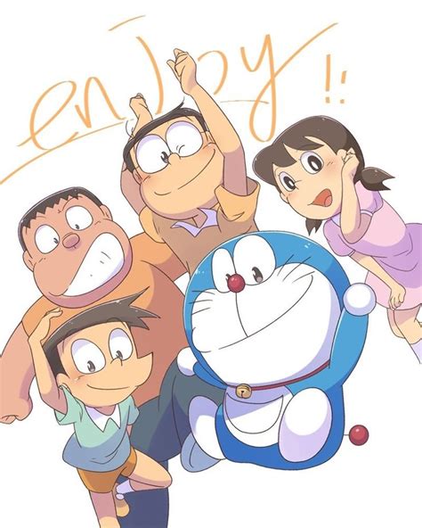 Ghim Của Charlotte Khích Trên Doraemon And Friends Doraemon Mèo Chibi