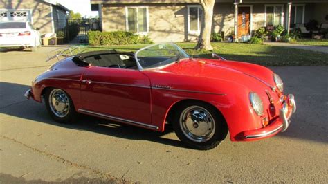 1958 Porsche 356 Speedster Replica Super Fun Car Free Shipping With