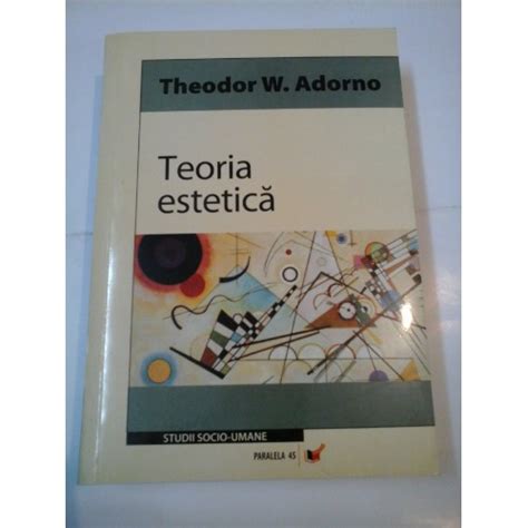Teoria Estetica Theodor Wadorno