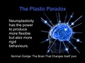 The Plastic Paradox Neuroplasticity has
