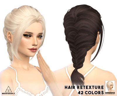 Adedarma Viola Solids And Dark Roots At Miss Paraply Via Sims 4 Updates