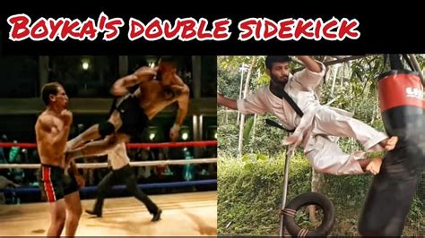 Boykas Flying Double Side Kick Tutorial Youtube