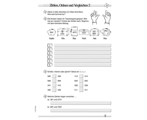 Klasse zum herunterladen und ausdrucken als pdf. Orientierung im Zahlenraum bis 1.000.000 - 3. und 4. Klasse - betzold.ch