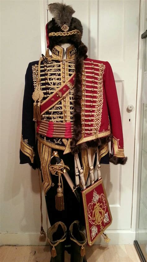 4th Hussar Captains Uniform Reproduction Regency Ca 1810 Costume