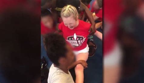 Videos Show High School Cheerleaders Forced Into Splits Law Crime