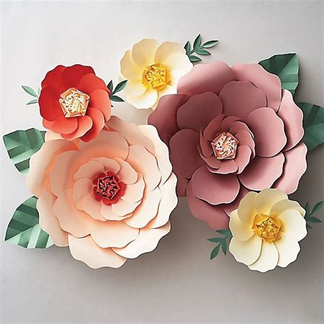 Bunga Hiasan Meja Dari Kertas