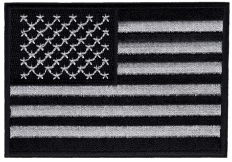 Candd Visionary Patch Us Flag Black And White 1 Fred Meyer