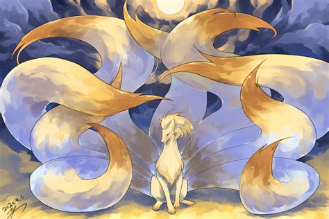 Ninetales Pokemon Drawn By Yuikedon Danbooru