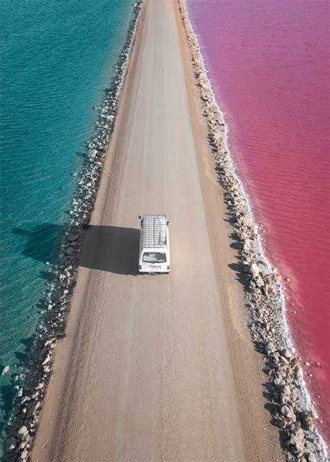 A Natural Phenomenon Of Pink Lakes In South Australian Outback Artofit