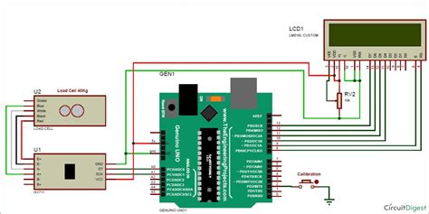 Outilsfabcomp Simulation Hx711 Sur Proteus