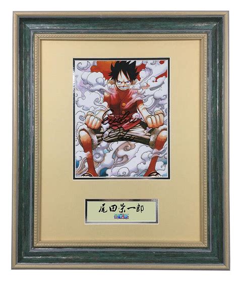 Eiichiro Oda One Piece Hand Signed Autograph Photo With Coa 1974693598