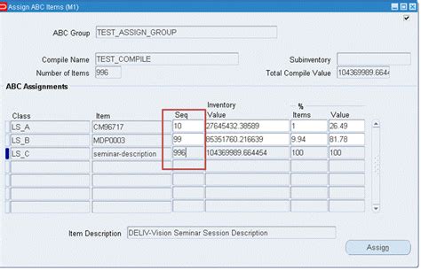 Oracle Scm R12 Cycle Counting