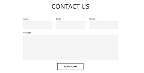 12 Best Free Html5 Contact Form And Contact Us Page Templates In 2022