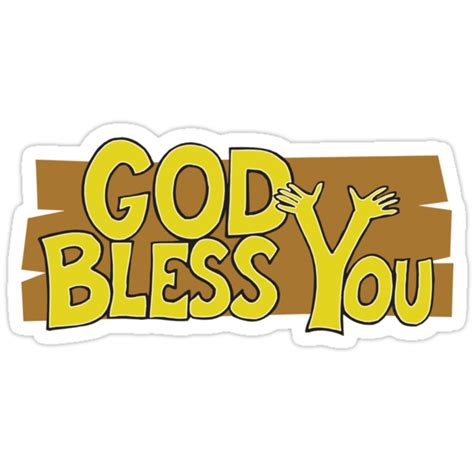 Christian God Bless You T Shirt Stickers By T Shirtsts Redbubble