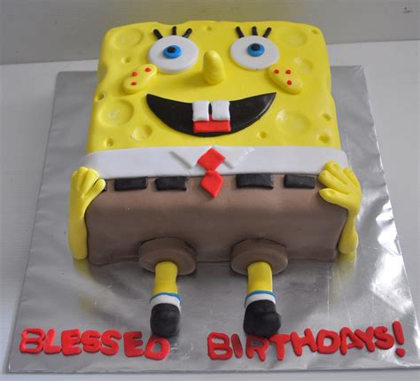 Spongebob Cakes Decoration Ideas Little Birthday Cakes