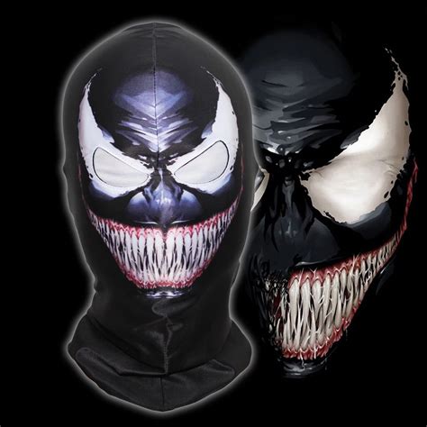 The Amazing Spider Man Venom Spiderman Game Masks Scary Balaclava