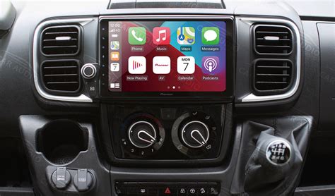 Fiat Ducato X290 Gen 2 Radio Navigation Upgrade With Apple CarPlay And