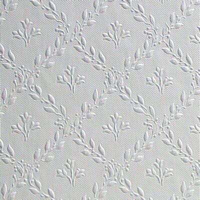 Textured wallpaper with floral relief patterns can look amazing in a hallway, bathroom, or entrance, or give your space a victorian formality with jacobean wallpaper in beautiful reds and teals. Anaglypta Paintable 33' x 20.5" Hamnett Anaglytpa Original ...
