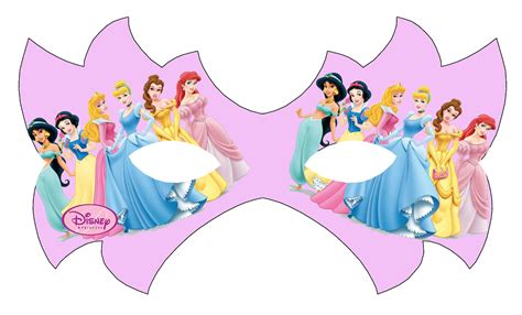 Disney Princess Free Printable Mask Princess Theme Birthday Disney