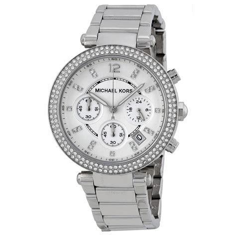 Apart from offering a very handy functionality, michael kors parker watch is one of the favorite selections of many women due to the numerous features it has. Michael Kors Parker Silver Dial Stainless Steel ...