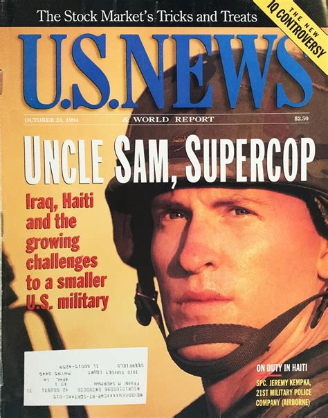 Us News October 24 1994 At Wolfgangs