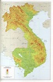 Mapa Topográfico de Indochina 1970 - Tamaño completo