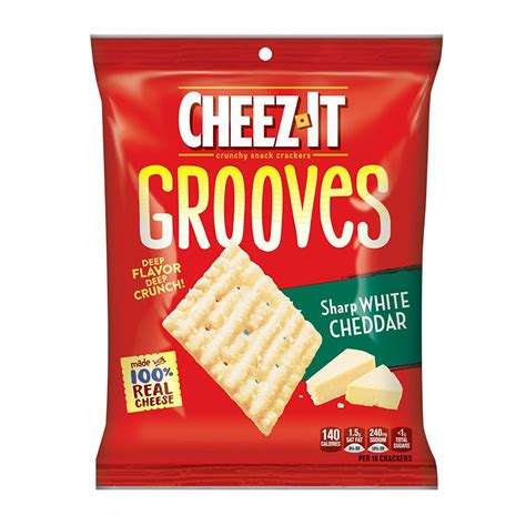 Nadezz, strictly, and amaze join. Cheez-It Grooves Sharp White Cheddar - 3.25oz (92g ...