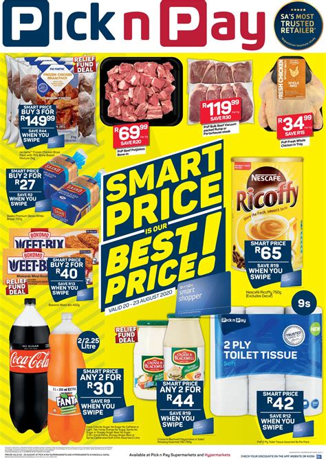 Pick n Pay Current catalogue 2020/08/20 - 2020/08/23 - za ...