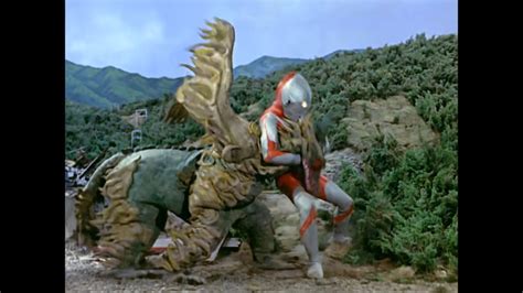 The Science Patrol And Ultraman Battle Dodongo Ultraman 1966 Youtube