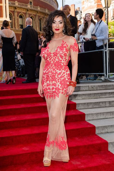 Nancy Dellolio On Red Carpet Olivier Awards In London 492017