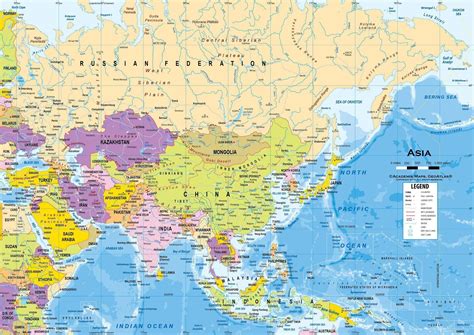 Asia Map Wallpapers Top Free Asia Map Backgrounds Wallpaperaccess