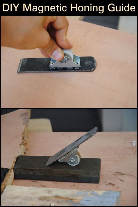 Tis honing guide really does the job. DIY Magnetic Honing Guide | Your Projects@OBN | Diy, Magnets, Diy projects