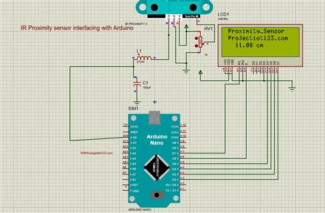 Ir Proximity Sensor Interfacing With Arduino In Proteus Projectiot 1782 Hot Sex Picture