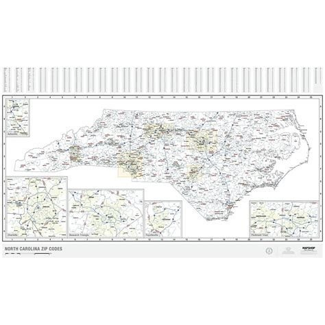 Printable North Carolina Zip Code Map Free Printable Download