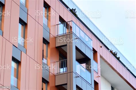 Facade Of A Modern Apartment Building Stock Photo Download Image Now