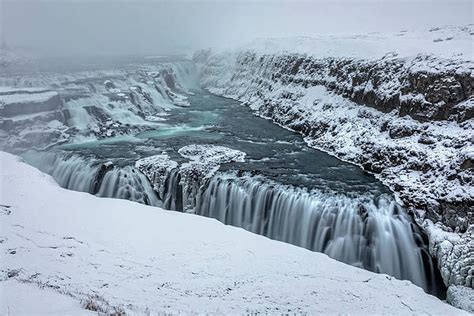 Gullfoss Art Pixels