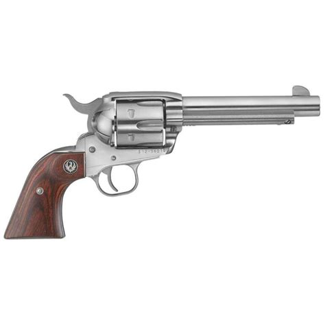 Ruger Vaquero 45 Long Colt 462in High Gloss Stainless Revolver 6