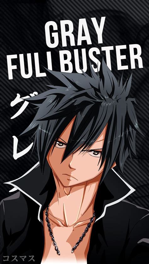 Fairy Tail Gray Fullbuster Wallpapers Wallpaper Cave