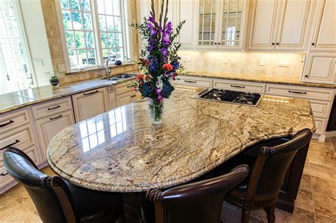 Golden Crystal Granite Kitchen Countertops Premier Granite And Stone